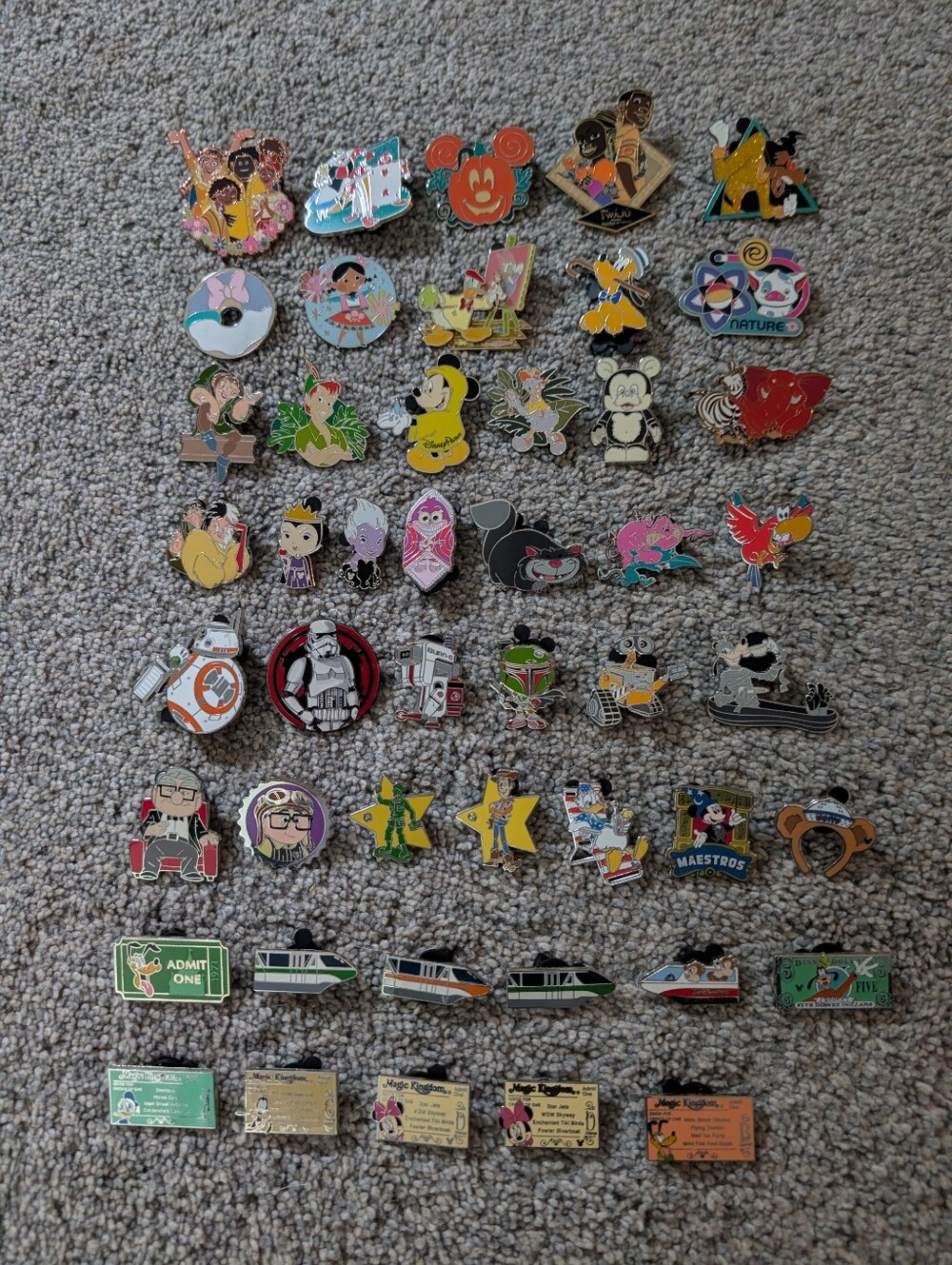 Authentic Disney Pins ($15 Each)